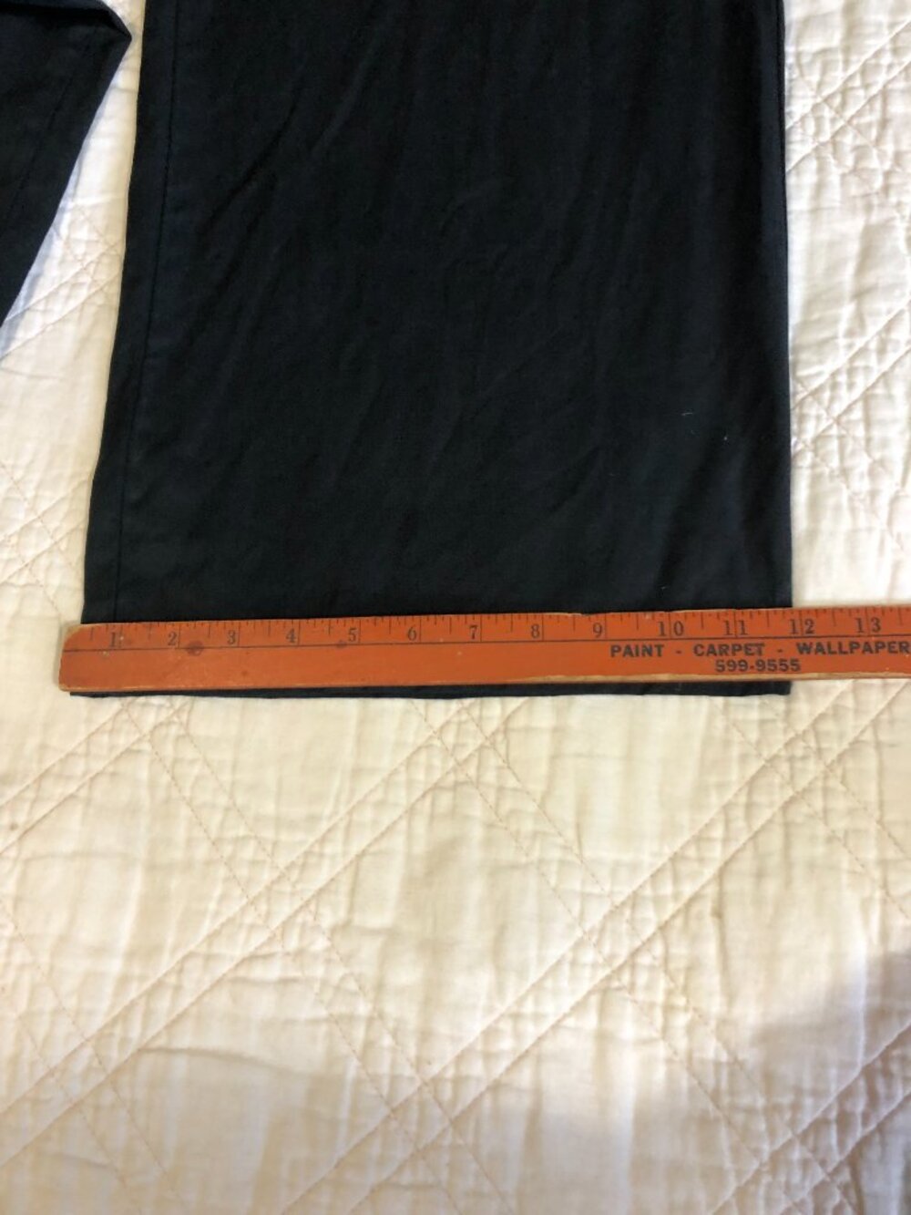 Madewell Women’s Black Slacks Pants, Size 4P - Picture 13 of 15